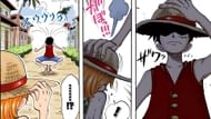 Luffy and Nami (Image via Shueisha)